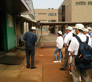 ポリテクセンター兵庫施設見学の様子