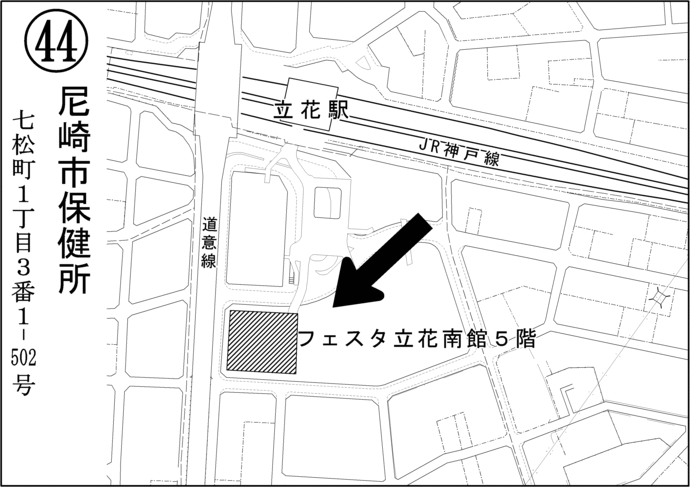 第44投票所尼崎市立すこやかプラザ
