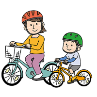 3人乗り自転車ヘルメット