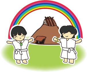 たて穴住居と弥生時代のこども