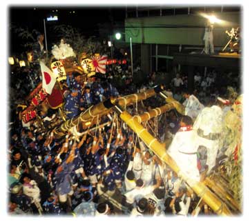 貴布禰神社だんじり祭り