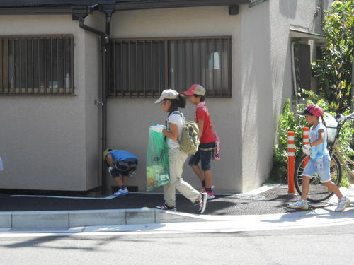 ボーイスカウトとのボランティア清掃