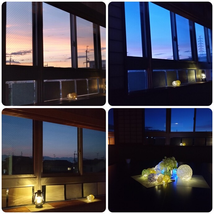 「夕涼み」