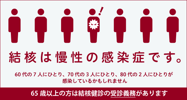 結核健診を受けましょう