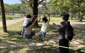 スラックラインの写真