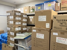 備蓄品の写真