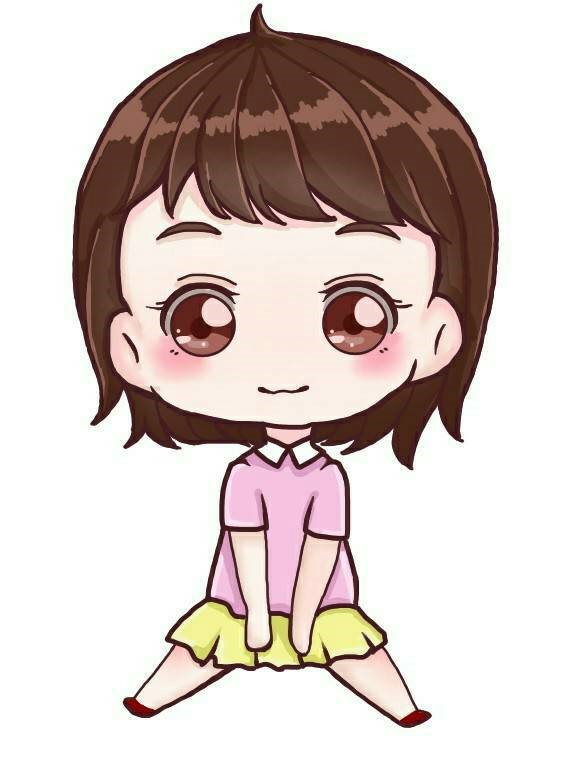 ごみ分別ゲームのキャラクターあーちゃんのイラストです。