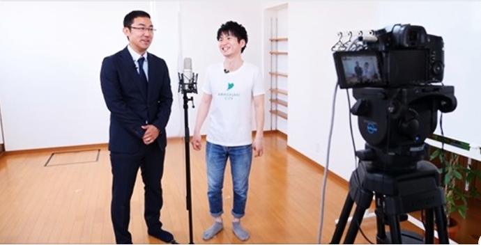 お笑い行政講座の2人