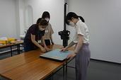 資料整理の写真
