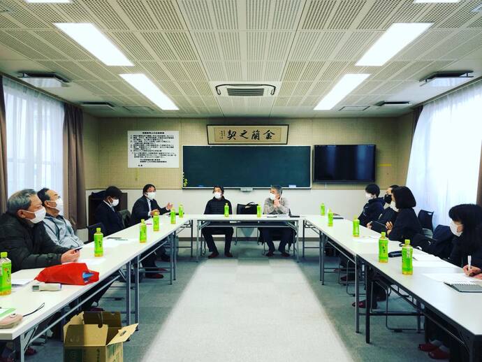 武庫第12連協福祉会議の様子
