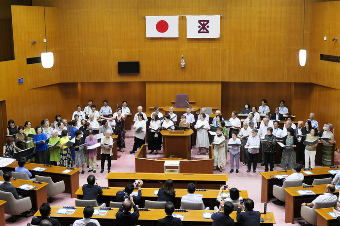 議場コンサートの様子