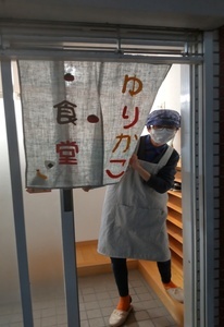 ゆりかごこども食堂の入り口