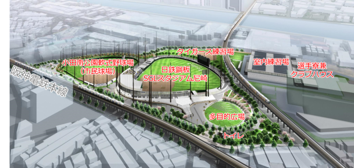 公園施設位置図